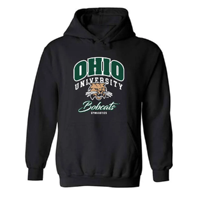 Ohio - NCAA Women's Gymnastics : Sidney Washington - Generic Shersey Hooded Sweatshirt Hoodie with Exposed Zipper Edgy Industrial Ohio - NCAA Women's Gymnastics : Sidney Washington - Generic Shersey Hooded Sweatshirt Hoodie with Exposed Zipper Edgy Industrial