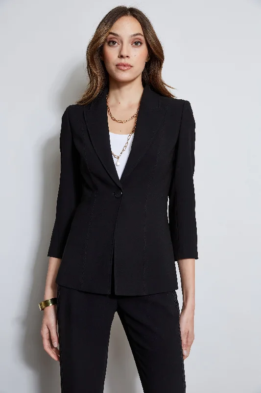 Single Breasted Dart Blazer Women's Casual Suit