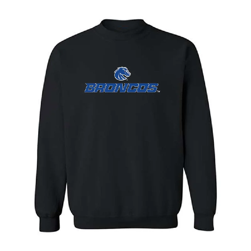 Boise State - NCAA Women's Track & Field : Nanette Novak - Classic Fashion Shersey Crewneck Sweatshirt Hoodie with Hem Ribbing Snug Secure Boise State - NCAA Women's Track & Field : Nanette Novak - Classic Fashion Shersey Crewneck Sweatshirt Hoodie with Hem Ribbing Snug Secure