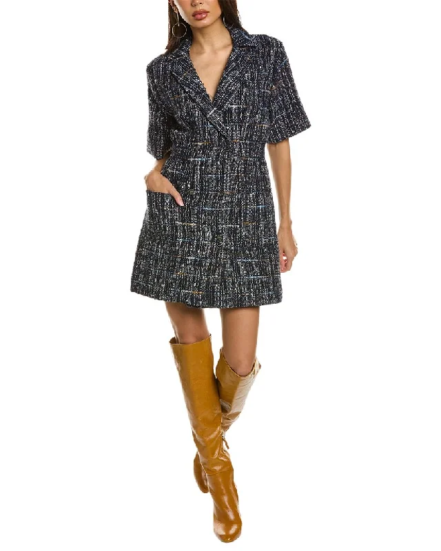 Sandro Tweed Blazer Dress Women's Premium Blazer