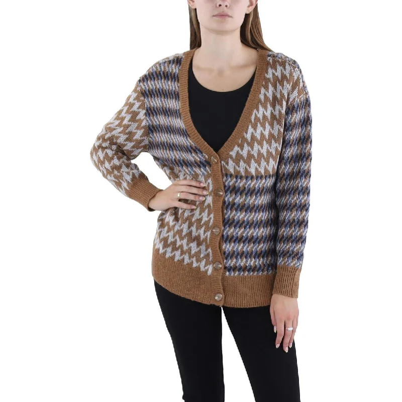 Aqua Womens Enzo Cardi Cardigan Ribbed Button-Up Button Cardigan Zip Cardigan Pullover Cardigan Aqua Womens Enzo Cardi Cardigan Ribbed Button-Up Button Cardigan Zip Cardigan Pullover Cardigan
