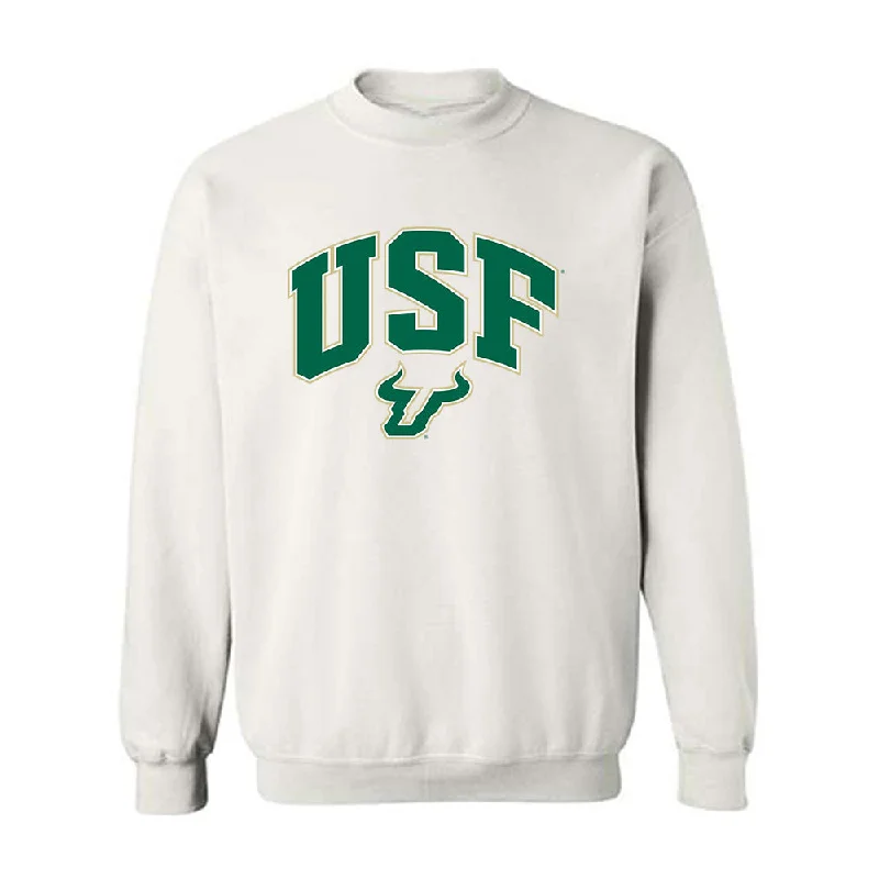 USF - NCAA Women's Track & Field : Sydni Studesville - Classic Fashion Shersey Crewneck Sweatshirt Hoodie with Bell Sleeves Flared Feminine