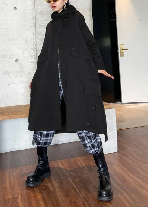 Women black Fine clothes Photography hooded zippered fall women coats Crew Neck V-Neck Boat Neck Women black Fine clothes Photography hooded zippered fall women coats Crew Neck V-Neck Boat Neck
