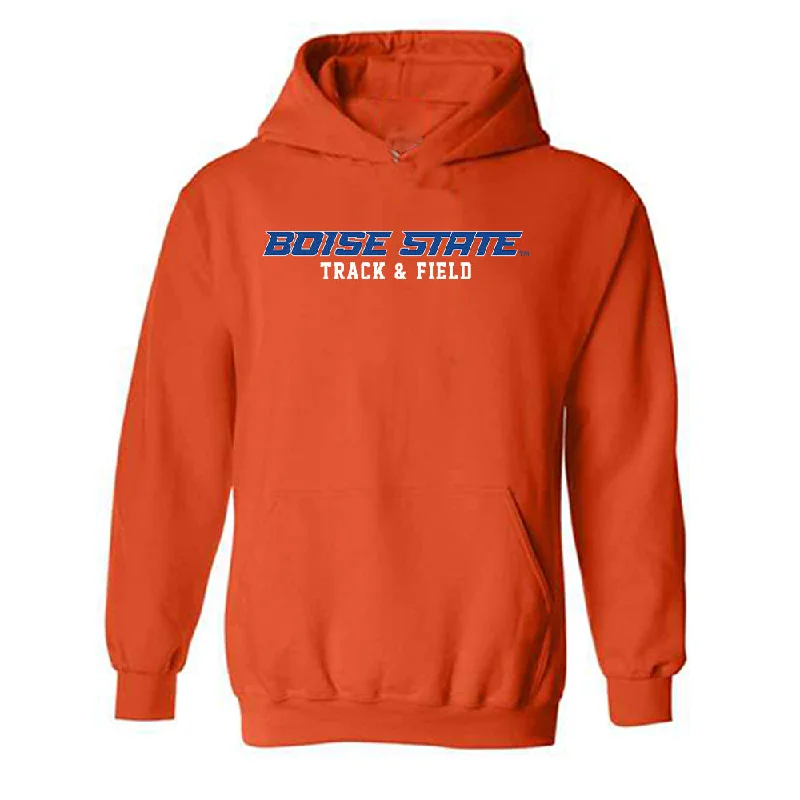 Boise State - NCAA Women's Track & Field : Macy Marquardt - Classic Fashion Shersey Hooded Sweatshirt Hooded Sweatshirt Casual Wear Street Style Boise State - NCAA Women's Track & Field : Macy Marquardt - Classic Fashion Shersey Hooded Sweatshirt Hooded Sweatshirt Casual Wear Street Style