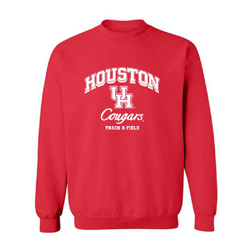 Houston - NCAA Women's Track & Field : Sydney Freeman - Classic Shersey Crewneck Sweatshirt Zip Hoodie Drawstring Kangaroo Pocket Houston - NCAA Women's Track & Field : Sydney Freeman - Classic Shersey Crewneck Sweatshirt Zip Hoodie Drawstring Kangaroo Pocket
