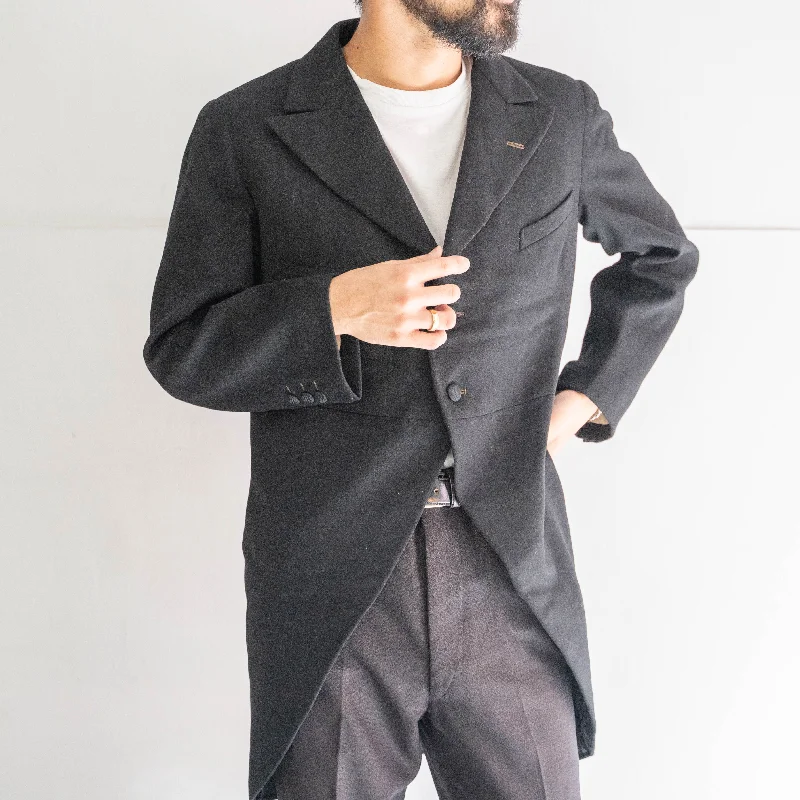 1970-80s japan vintage morning coat 'good condition' Three-Quarter Sleeve Elbow Sleeve Wrist Sleeve