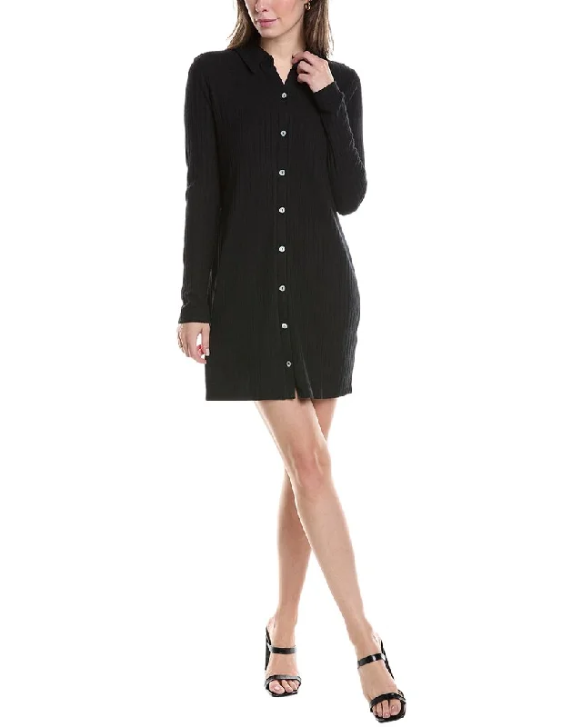 Michael Stars Kayla Button-Down Cardigan Dress Knit Fabric Woven Fabric Fleece Fabric Michael Stars Kayla Button-Down Cardigan Dress Knit Fabric Woven Fabric Fleece Fabric