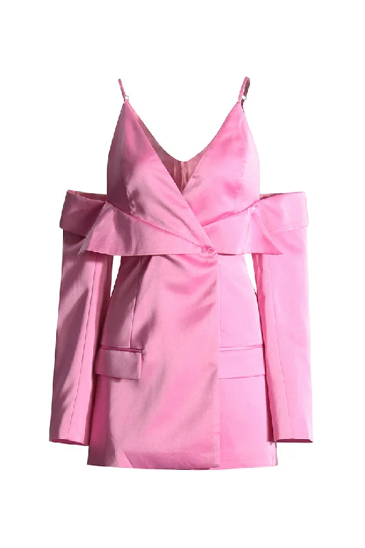 Unique Spaghetti Strap V Neck Folded Sleeve Cinch Waist Long Wrap Blazer Women's Handmade Blazer Unique Spaghetti Strap V Neck Folded Sleeve Cinch Waist Long Wrap Blazer Women's Handmade Blazer