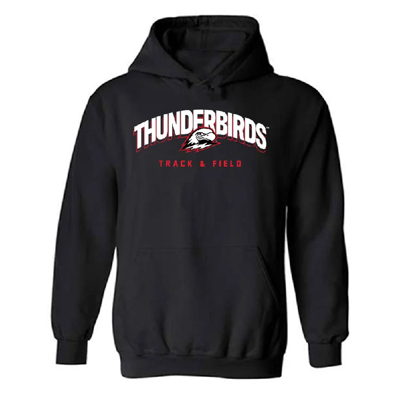 Southern Utah - NCAA Women's Track & Field : Quincy Esplin - Hooded Sweatshirt Hoodie with Rolled Sleeves Casual Relaxed Southern Utah - NCAA Women's Track & Field : Quincy Esplin - Hooded Sweatshirt Hoodie with Rolled Sleeves Casual Relaxed