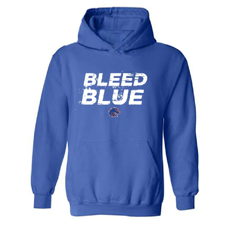 Boise State - NCAA Women's Track & Field : Nanette Novak - Classic Shersey Hooded Sweatshirt Hoodie with Slit Hem Functional Movement Boise State - NCAA Women's Track & Field : Nanette Novak - Classic Shersey Hooded Sweatshirt Hoodie with Slit Hem Functional Movement