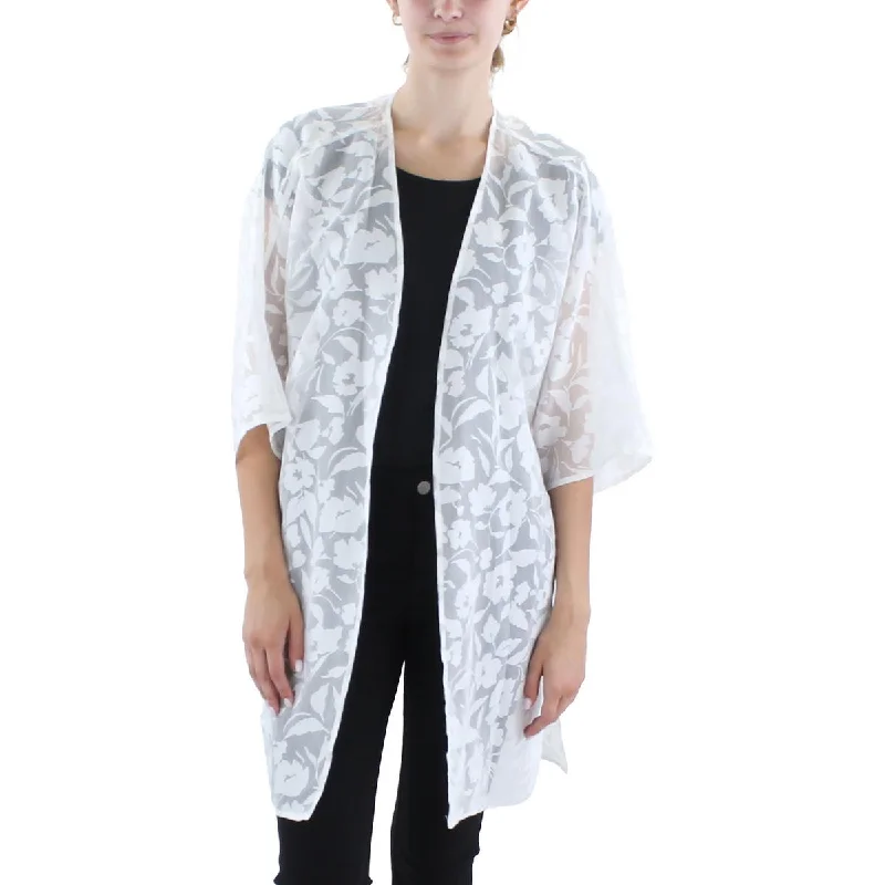 Anne Klein Womens Oversized Side Slit Cardigan Sweater Lightweight Heavyweight Midweight Anne Klein Womens Oversized Side Slit Cardigan Sweater Lightweight Heavyweight Midweight