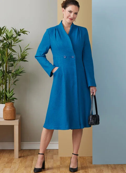 Butterick Coats B6917 Zip Front Button Front Snap Front
