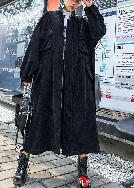 Organic zippered Fashion Coats Women black Plus Size Clothing outwear fall Blazer Duffle Coat Pea Coat Organic zippered Fashion Coats Women black Plus Size Clothing outwear fall Blazer Duffle Coat Pea Coat