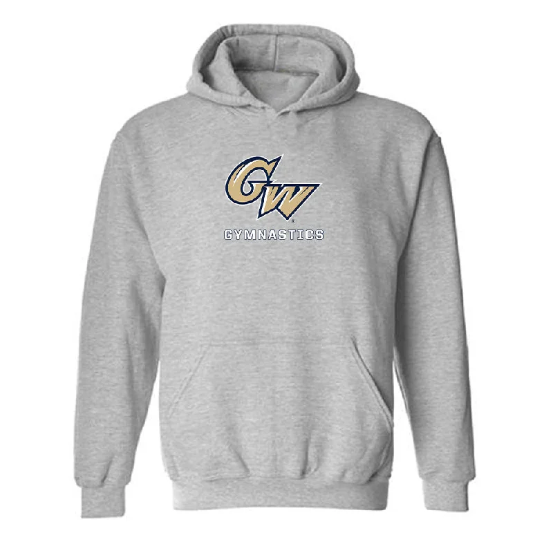 GWU - NCAA Women's Gymnastics : Maya Peters - Classic Shersey Hooded Sweatshirt Hoodie with Reflective Safety Nightwear GWU - NCAA Women's Gymnastics : Maya Peters - Classic Shersey Hooded Sweatshirt Hoodie with Reflective Safety Nightwear