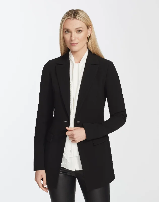 Finesse Crepe Frey Blazer Women's Classic Blazer