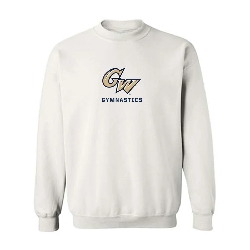 GWU - NCAA Women's Gymnastics : Maya Peters - Classic Shersey Crewneck Sweatshirt Hoodie with Zipper Versatile Modern GWU - NCAA Women's Gymnastics : Maya Peters - Classic Shersey Crewneck Sweatshirt Hoodie with Zipper Versatile Modern