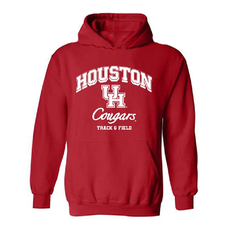 Houston - NCAA Women's Track & Field : Sydney Freeman - Classic Shersey Hooded Sweatshirt Cotton Hoodie Fleece Lining Warmth Houston - NCAA Women's Track & Field : Sydney Freeman - Classic Shersey Hooded Sweatshirt Cotton Hoodie Fleece Lining Warmth