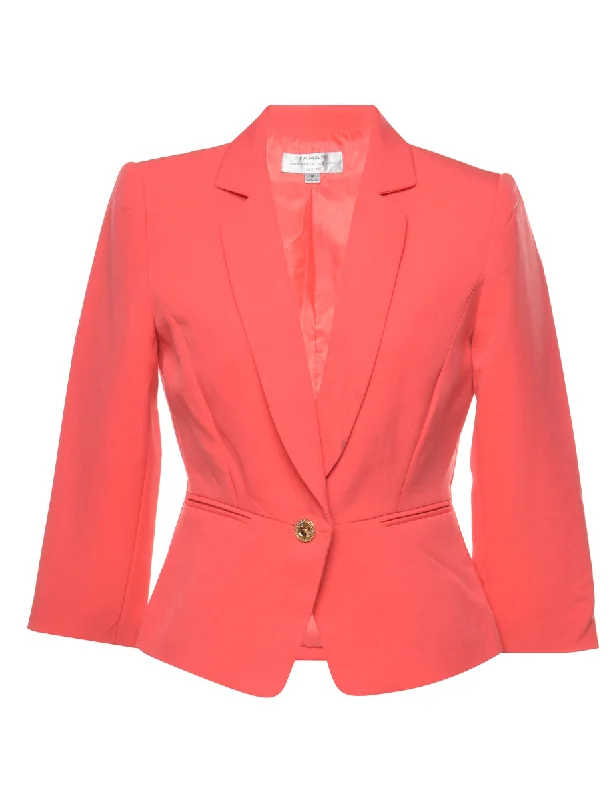 Coral Classic Blazer - S Women's Luxury Jacket