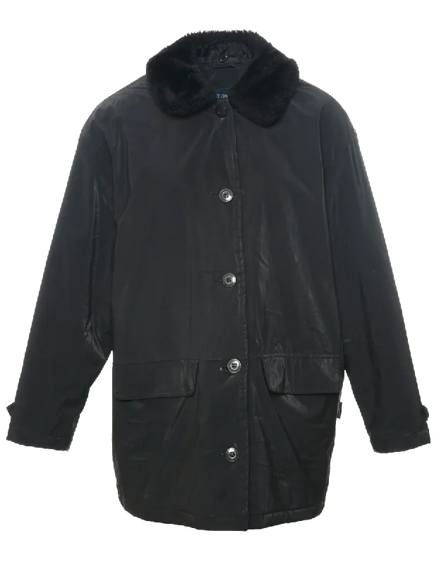 London Fog Coat - L Tailored Straight A-Line