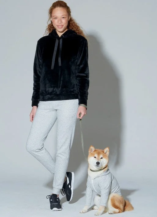 McCalls Outfit and Dog Coat M7816 Tailored Straight A-Line