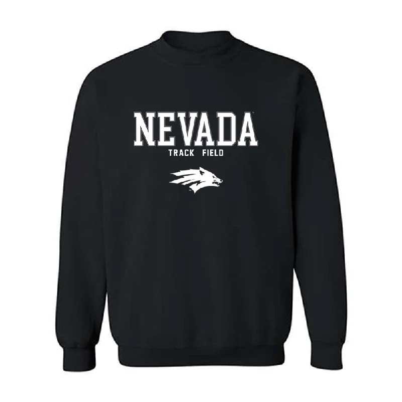 Nevada - NCAA Women's Track & Field : Meekness Dogonyaro - Classic Shersey Crewneck Sweatshirt Hoodie with Drawstring Waist Adjustable Fitted Nevada - NCAA Women's Track & Field : Meekness Dogonyaro - Classic Shersey Crewneck Sweatshirt Hoodie with Drawstring Waist Adjustable Fitted