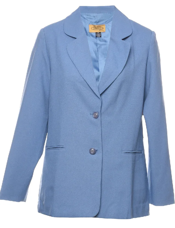 Blue Classic Blazer - M Women's High-End Blazer