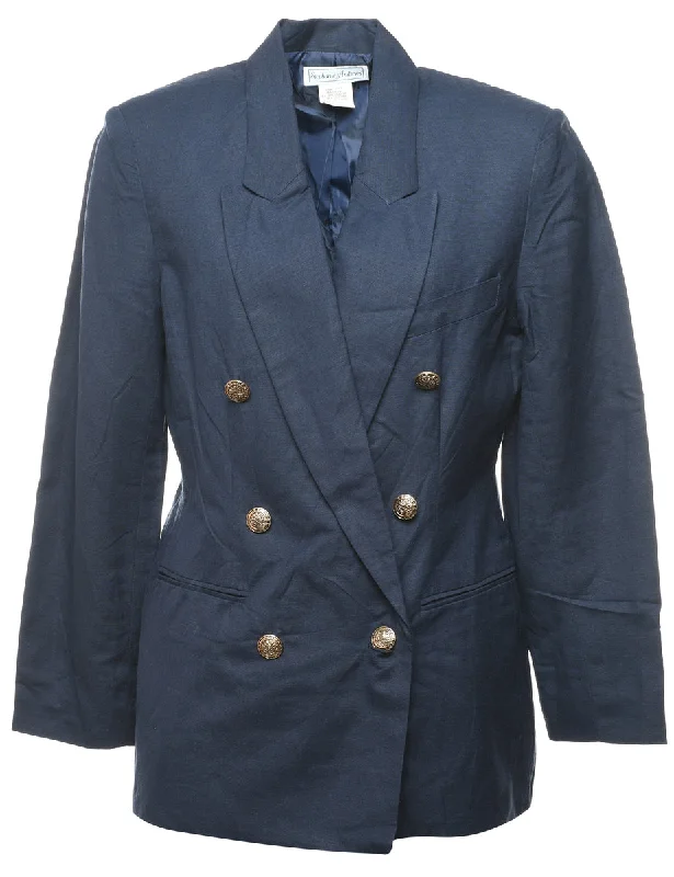 Navy Blazer - M Women's Boutique Suit