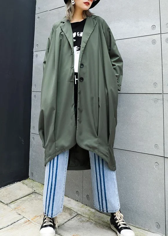 boutique gray green Coats Women oversize maxi coat Notched pockets asymmetric outwear Raincoat Turtleneck Coat Wrap Coat boutique gray green Coats Women oversize maxi coat Notched pockets asymmetric outwear Raincoat Turtleneck Coat Wrap Coat