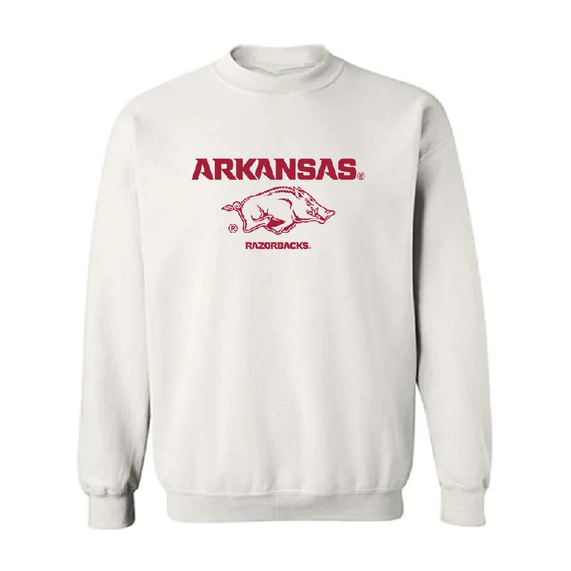 Arkansas - NCAA Women's Track & Field : camryn Kirkland - Classic Shersey Crewneck Sweatshirt Hoodie with Magnetic Closure Innovative Modern Arkansas - NCAA Women's Track & Field : camryn Kirkland - Classic Shersey Crewneck Sweatshirt Hoodie with Magnetic Closure Innovative Modern