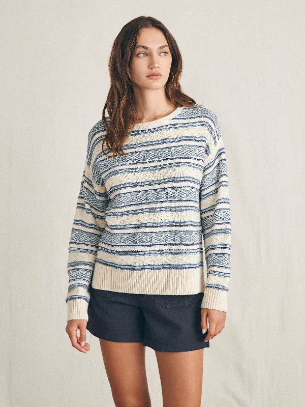 High Tide Sweater - Bristol Bay Open Front Closed Front Wrap Front