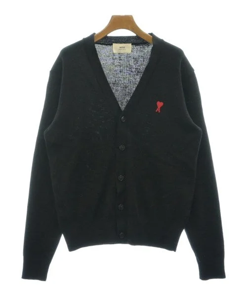 ami Cardigans Front Pockets Side Pockets Patch Pockets