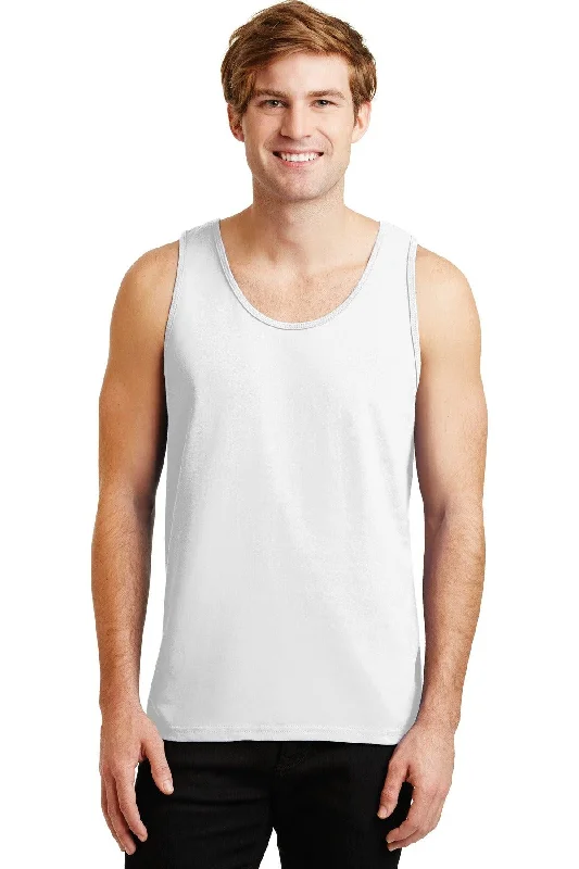 Gildan - Ultra Cotton 100% US Cotton Tank Top.  2200 casual tank top