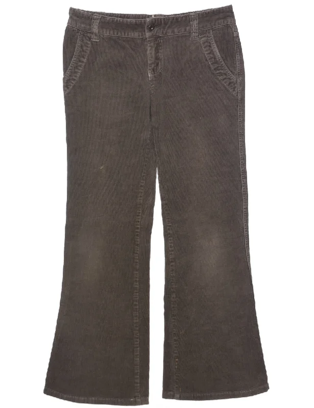 Boot Cut Corduroy Trousers - W30 L28 Trousers Recommended Stylist