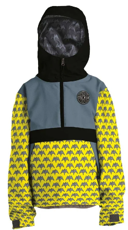 Airblaster Junior's Trenchover Insulated Jacket 2022 Herringbone Jacket Houndstooth Jacket Plaid Jacket