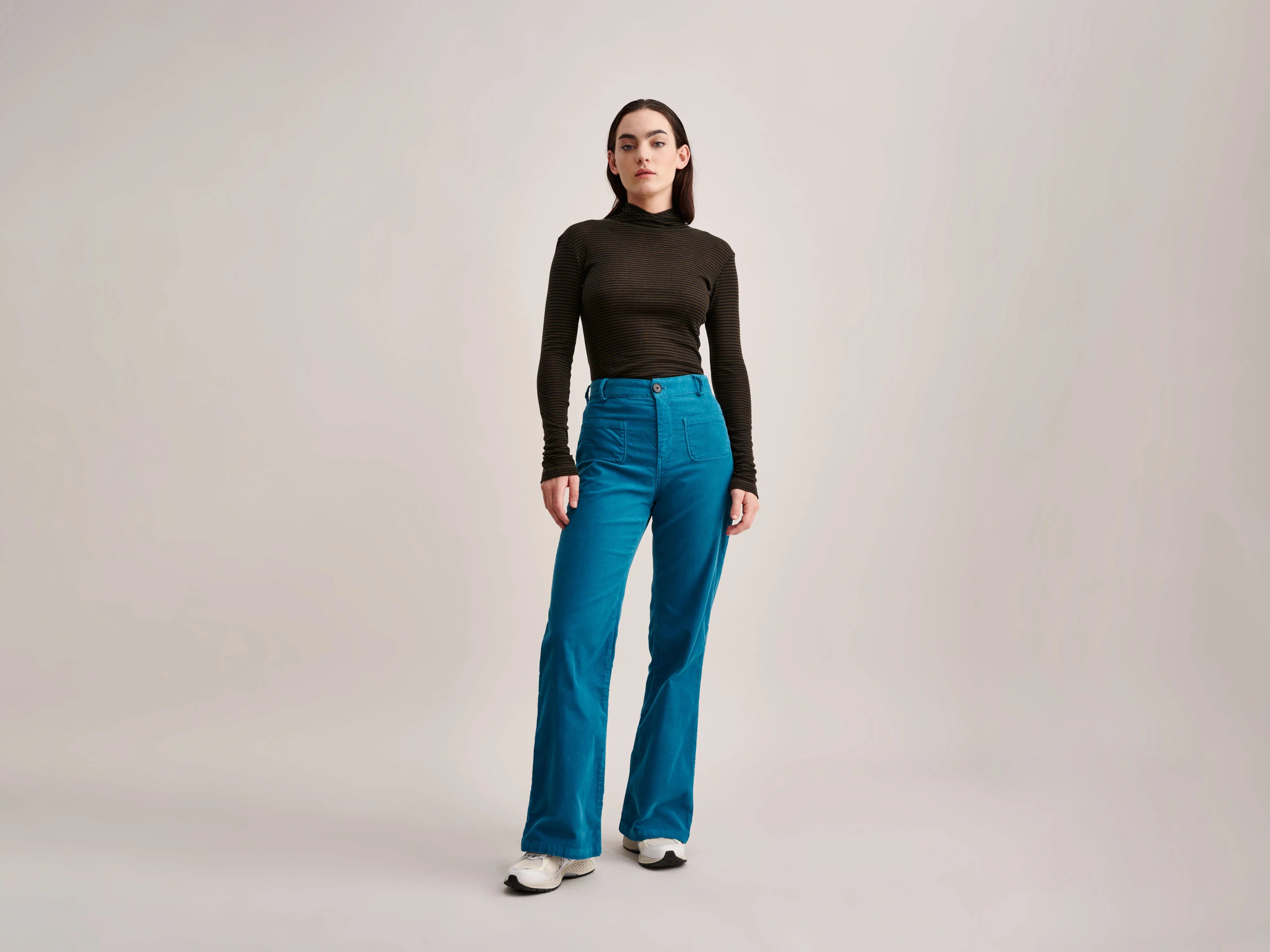 Park Trousers (232 / W / TURQUOISE) Trousers Timeless Classic