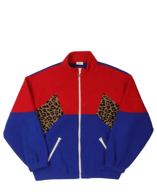 Zip Up Fleece Jacket Tailored Jacket Straight Jacket A-Line Jacket