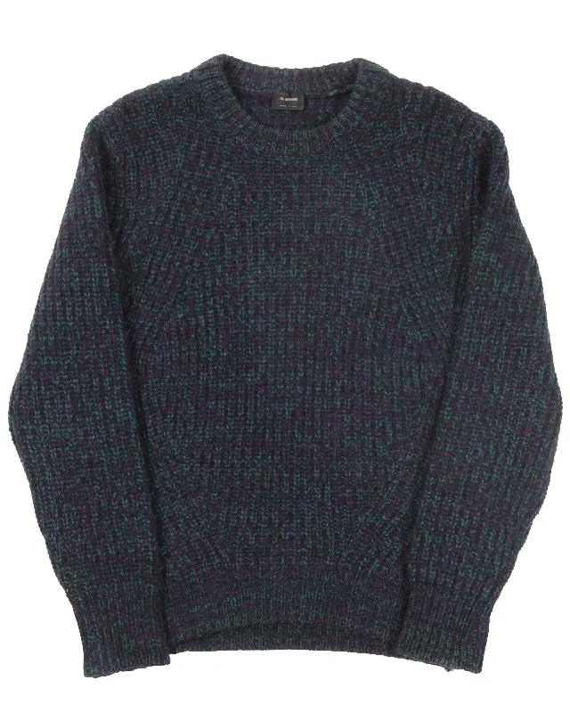 Knit Sweater Sequined Glittery Shiny