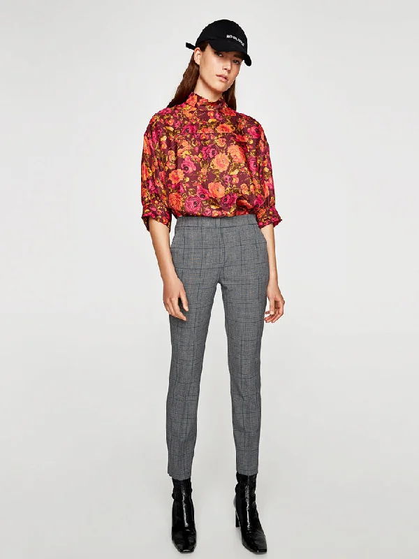 Checked Jogging Trousers Trousers stylish modern