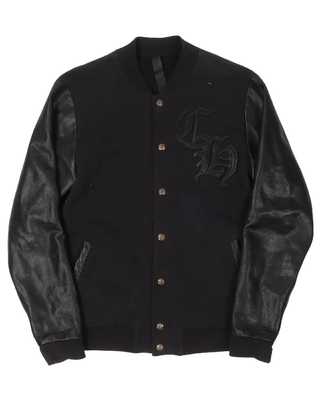 Varsity Jacket Appliqued Jacket Beaded Jacket Sequined Jacket