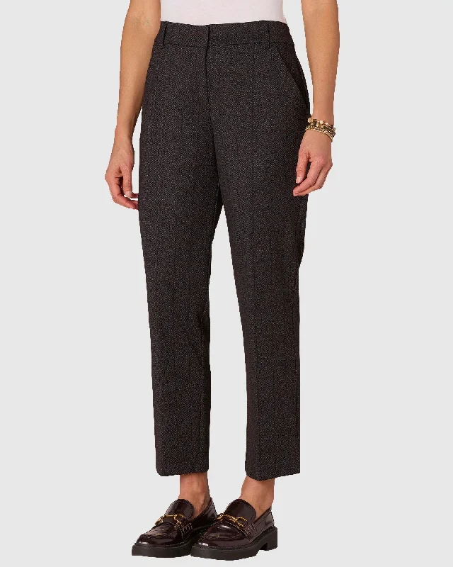 Absolution High Rise Ponte Trouser Trousers Trousers Formal