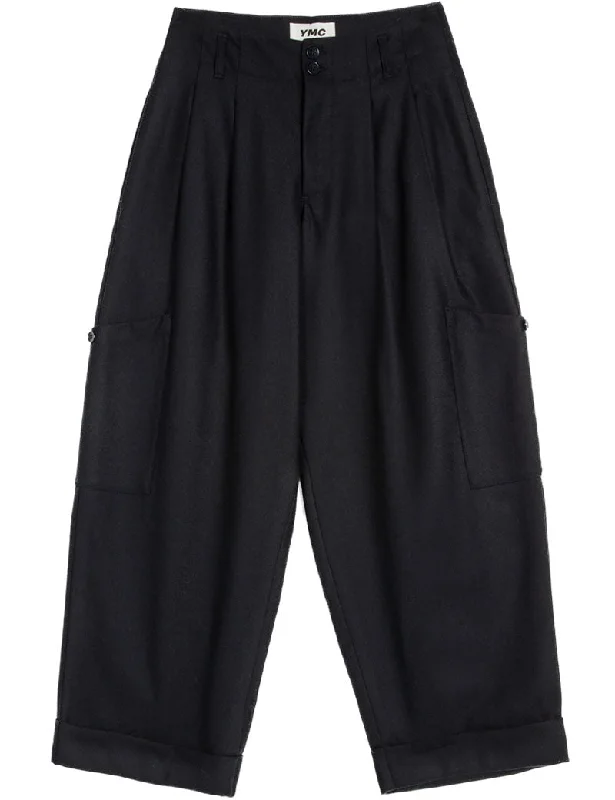 YMC Grease Trousers Navy Trousers Brand Named