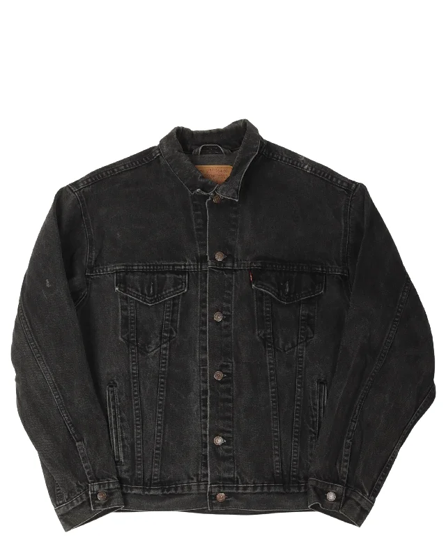 Levi's Denim Trucker Jacket Rayon Fabric Velvet Fabric Corduroy Fabric