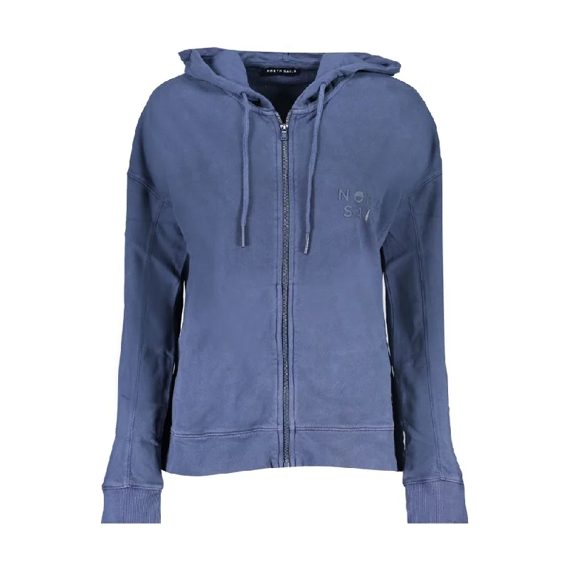 North Sails Blue Cotton Sweater Bright Pastel Dark