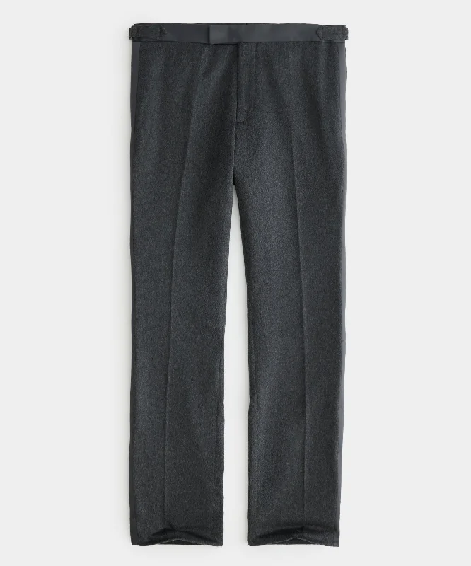 Cashmere Tuxedo Trouser Trousers versatile all-occasion