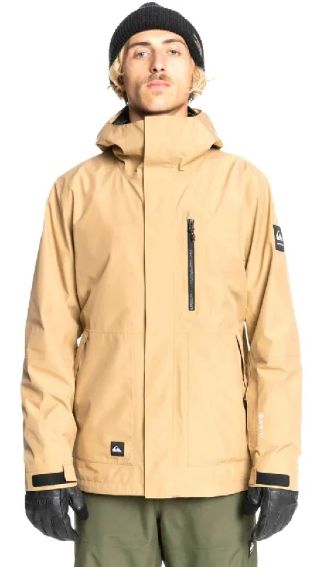 Quiksilver Mission GORE-TEX Jacket 2022 Welt Pockets Slit Pockets Flap Pockets