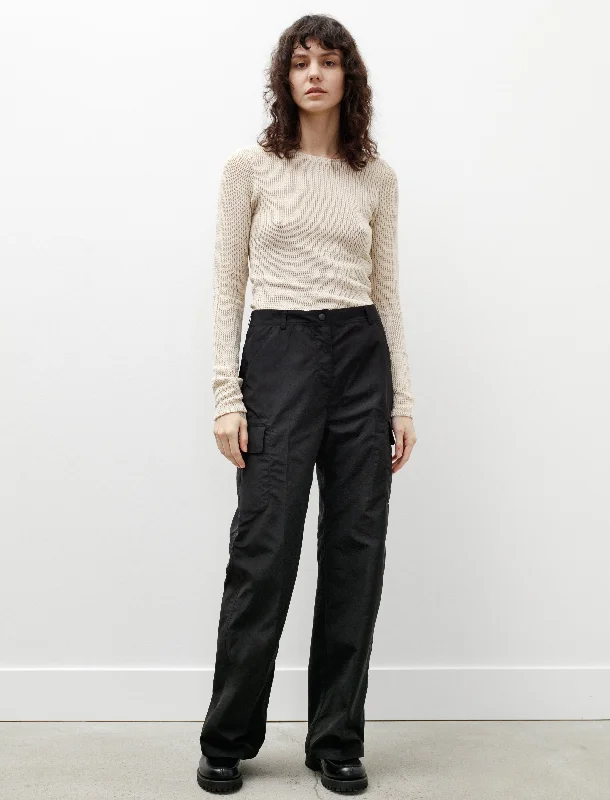 Alloy Trousers Black Grace Nylon Trousers Wedding White