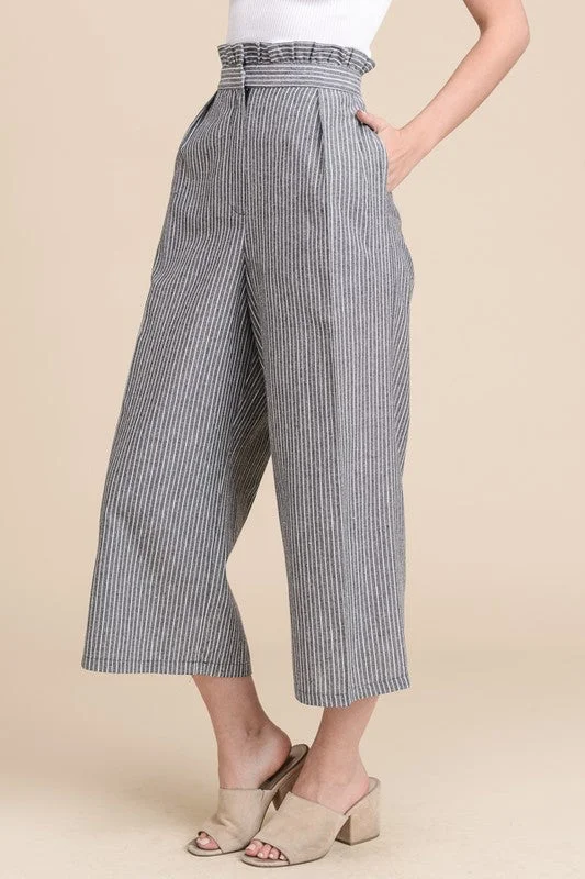 High-Waist Fashion Trousers Trousers cozy soft