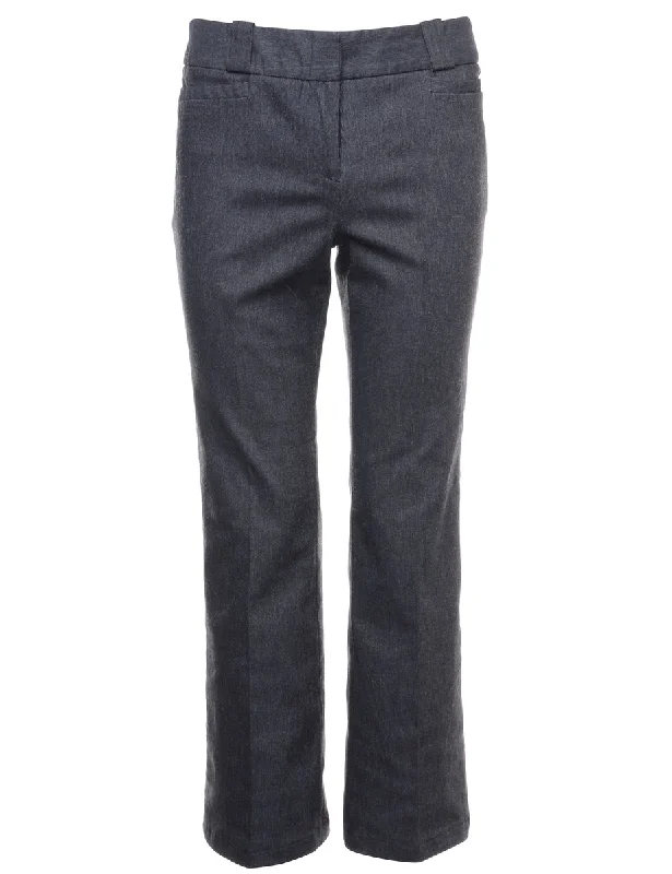 Beyond Retro Reworked Cropped Dana Tapered Trouser - W33 Trousers fashionable chic