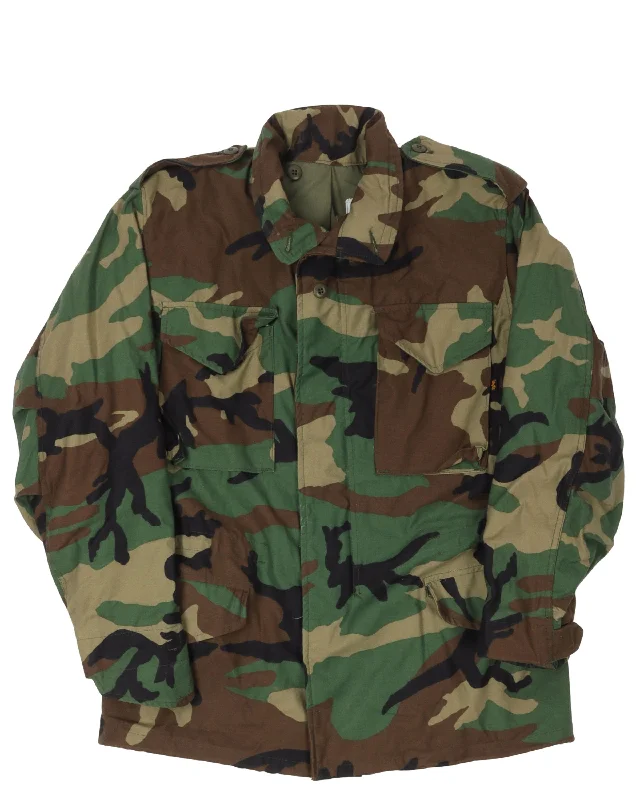 Camouflage M65 Field Jacket Wool Fabric Cashmere Fabric Tweed Fabric