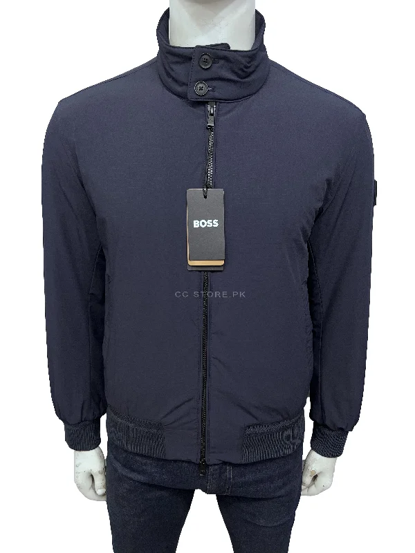 Boss Cordovan Lightweight Quilted Jacket One-Shoulder Jacket Off-the-Shoulder Jacket Asymmetrical Jacket Boss Cordovan Lightweight Quilted Jacket One-Shoulder Jacket Off-the-Shoulder Jacket Asymmetrical Jacket